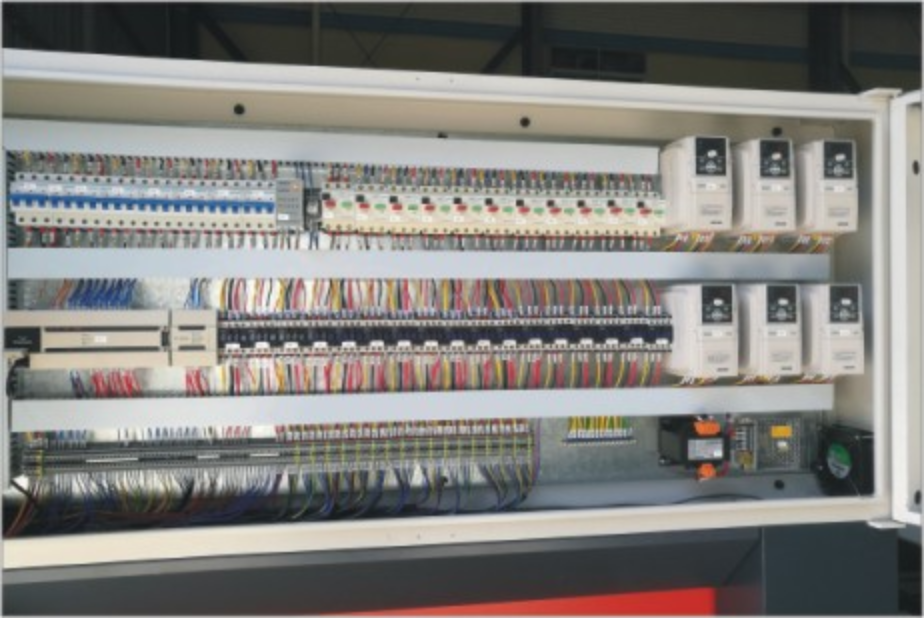 Wood board frame line sanding machine