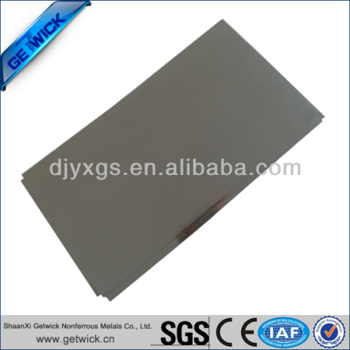 high quality polished tungsten sheets on hot sale