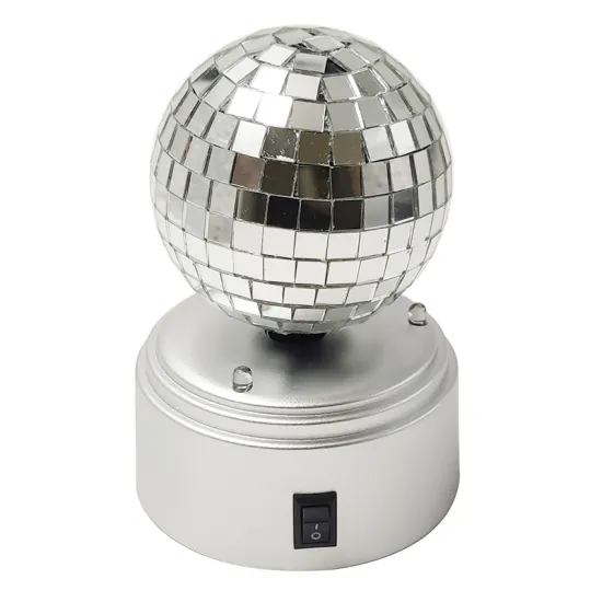 KSWING Disco Light Set: Hotsale Battery-Powered Mirror Ball and Club Light for Party Decoration