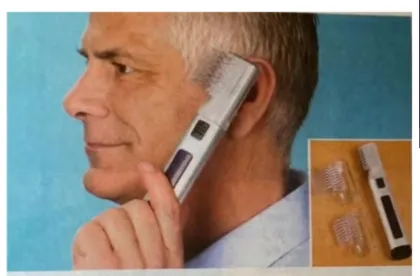  Battery-Operated Hair Trimmer for DIY Beard and Mustache Grooming at Home