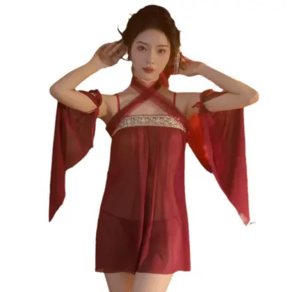 Hot Chinese Chic Sexy Lingerie and Hanfu Pajamas