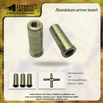 linkboy LBA029-1B OD8.8mm ID7.62mmAL arrow insert for hunting and shooting
