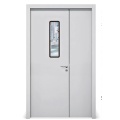 Medical aluminum unequal double clean door