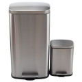 StainlessSteel Step Trash Can with Odor Control System