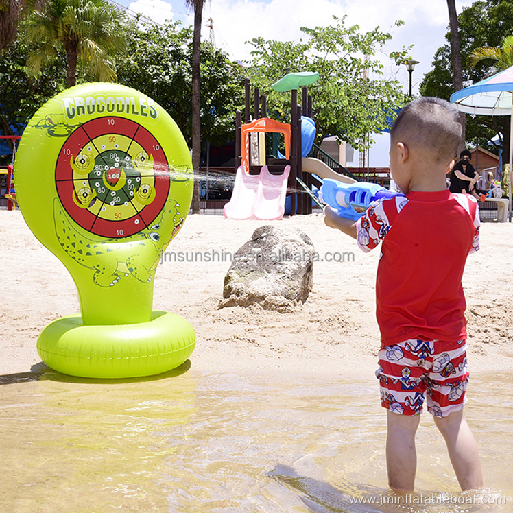 Crocodile Inflatable shooting range with floating targets