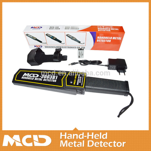 Portable handheld metal detector with high sensitivity
