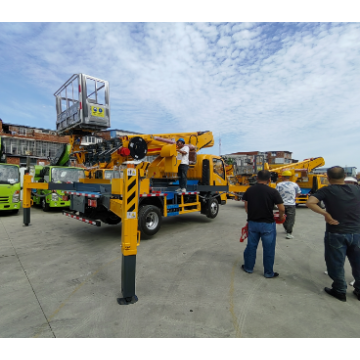 Isuzu telescopic arm 38 meter high-altitude work vehicle