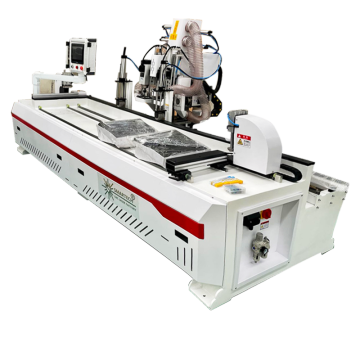 Keyhole CNC Door Lock Mortising Machine for Doorknob Drilling and Slotting