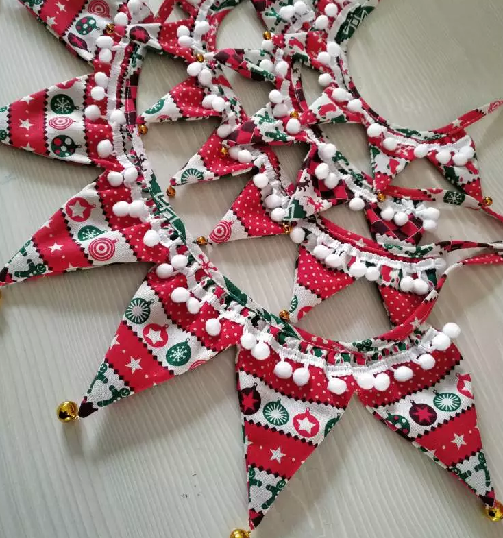 Costume Christmas Dog Collar Bandana