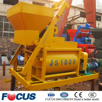 Portable Cement Mixer JS1000 Sicoma Concrete Mixer: New Design
