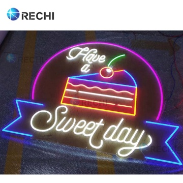 LED Illuminated Acrylic Neon Sign for Coffee Shops, Bars, Milk Tea Stores, and Weddings