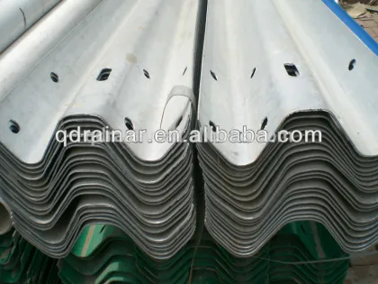 color coated steel guardrail galvanized guardrail