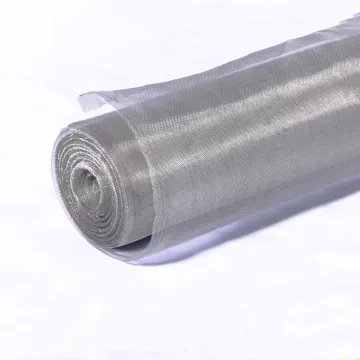 N6 Nickel Wire Cloth Filter 500 Mesh Nickel Wire Mesh