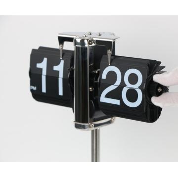 Long Feet Stainless Flip Clock