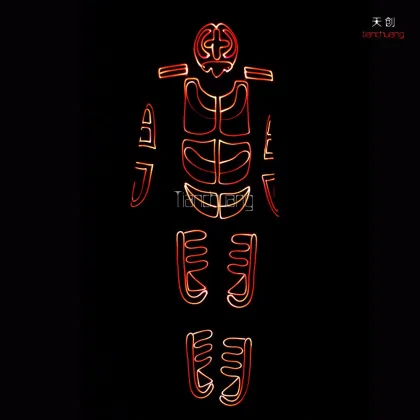 dmx led flash Indian dance costume