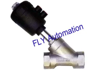 Pa Actuator 1.25" 2000 178693,187840 Threaded Port 2/2 Way Angle Seat Valve