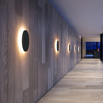 HUAYI Modern Acrylic Aluminum LED Wall Light - 8.5W/10.5W
