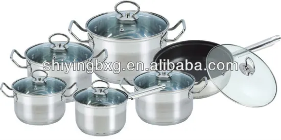 12pcs ss kitchenware set