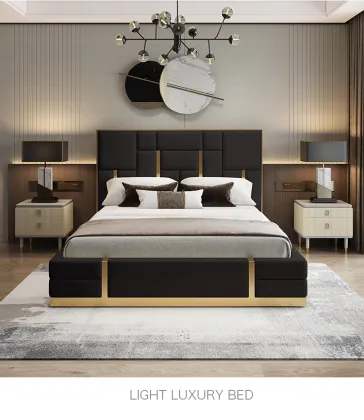 High Class Indian Style Storage King Single Bed