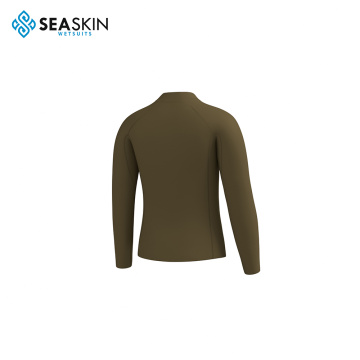 Seaskin Front Zip Herren Neoprenanzug Top für SUP