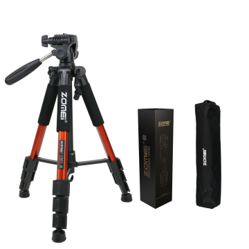 Orange Aluminium Professional Photography Light Stand Camera Tripod