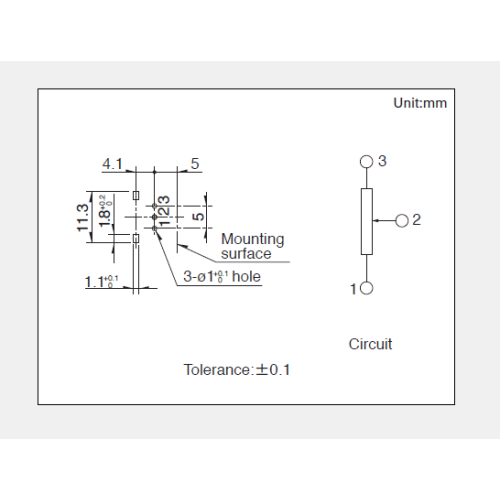 Serie Rk09l Drehpotentiometer