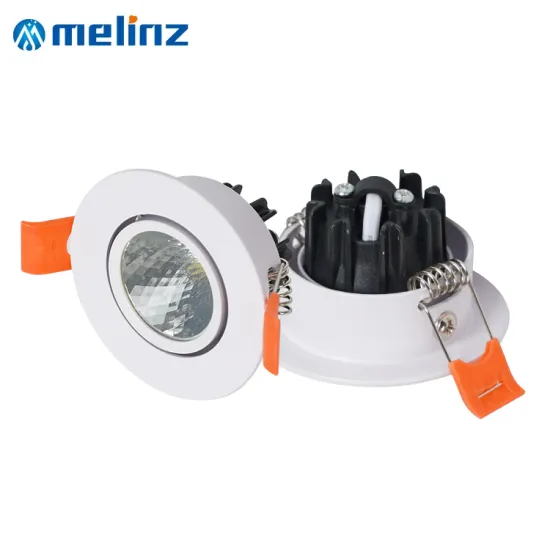 Cob LED Downlight for Hotel Store Gallery Ceiling - Recessed Die Casting Aluminum 3w to 30w