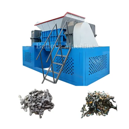 Factory Direct Scrap Metal Shredders and Heavy Duty Iron Rod Wire Shredder Machines