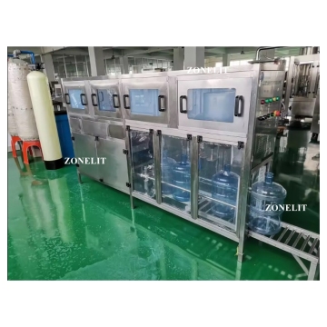 Small 5 Gallon Mineral Water Filling Machine Production Line with Capping and Labeling