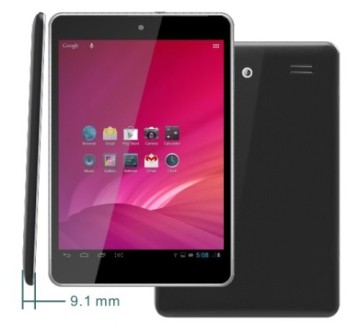 7.85" Dual Core A20 Slim 9.1mm Plastic 
