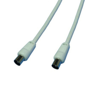 Coaxial Tv Aerial Cable Male To Male Fly Lead 