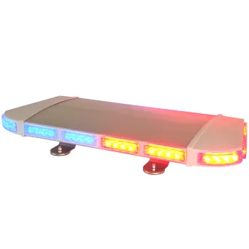 Super Thin Aluminium Frame Mini Warning Light Bar (TBD03966-RB)