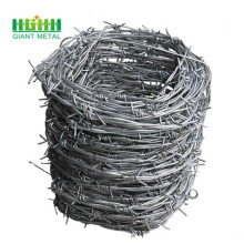 Galvanized PVC Coated Barbed Wire Fence Yard