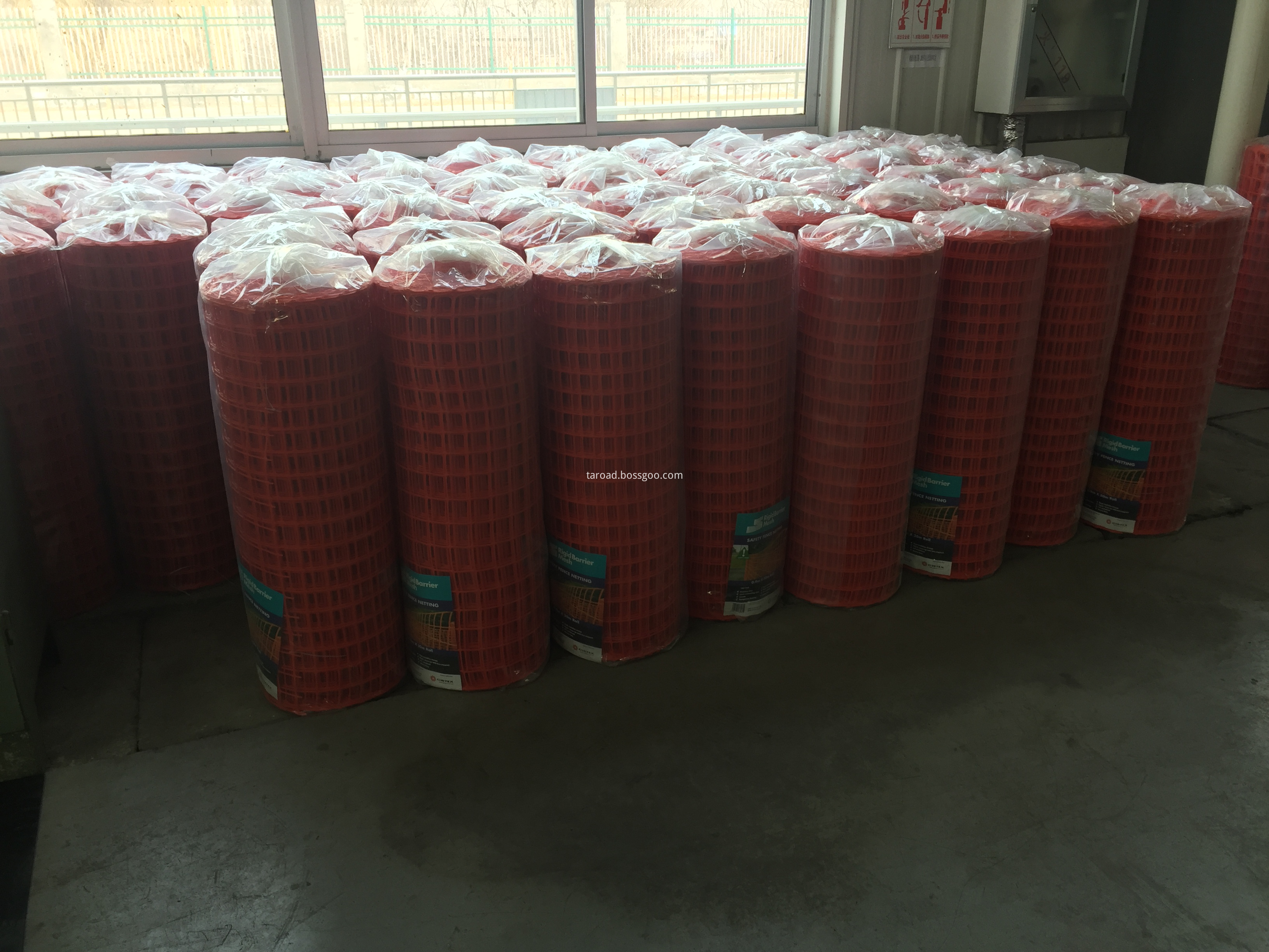 High strength geonet packing
