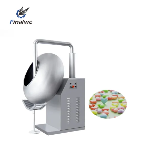 Automatic Modern High-Quality Innovative Candy Chocolate Sugar Film Coating Machine
