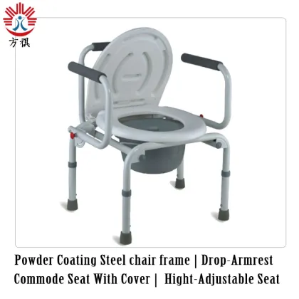 Toilet Commode Chair With Bedpan
