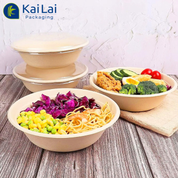 100% Compostable Bagasse & Bamboo Fiber Plates