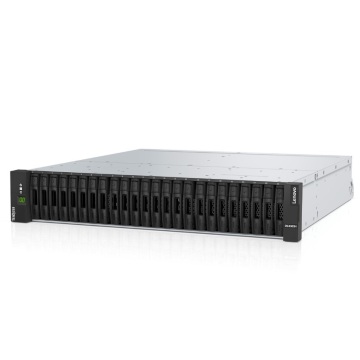 VENDITA CALDA: Lenovo Thinksystem DE4000H 2U24 SFF Hybrid Flash Array con archivio di rete FC e 10GBE da 16 GB e 10GBE