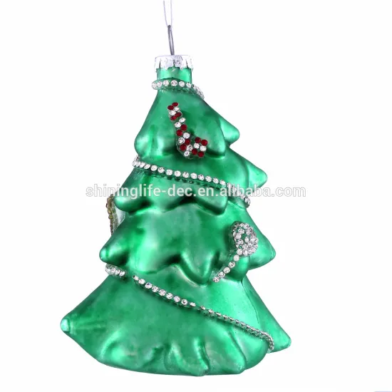 New Design Christmas tree ornament Xmas Ornament glass hangers
