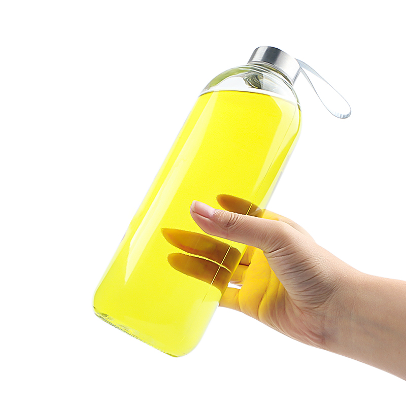 1000ml Sports Water Glass Bottle 