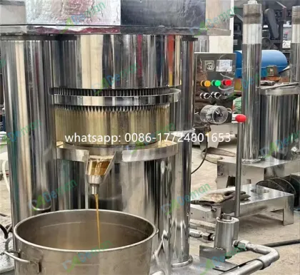 Hydraulic Oil Press Machine for Sesame, Nuts, and Fruits