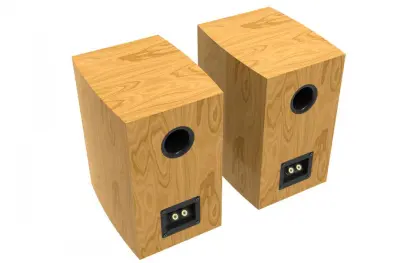 Hifi speaker wooden passive Bookshelf Speaker