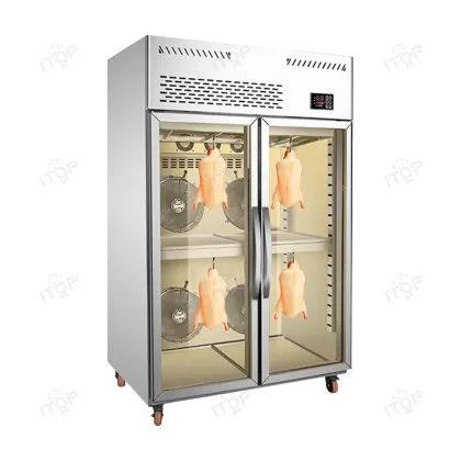 Brand Compressor New Style Roasted Chicken Roasted Duck Drying Machine with Cooler Refrigerator