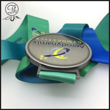 Gymnastics club ribbon medal sports