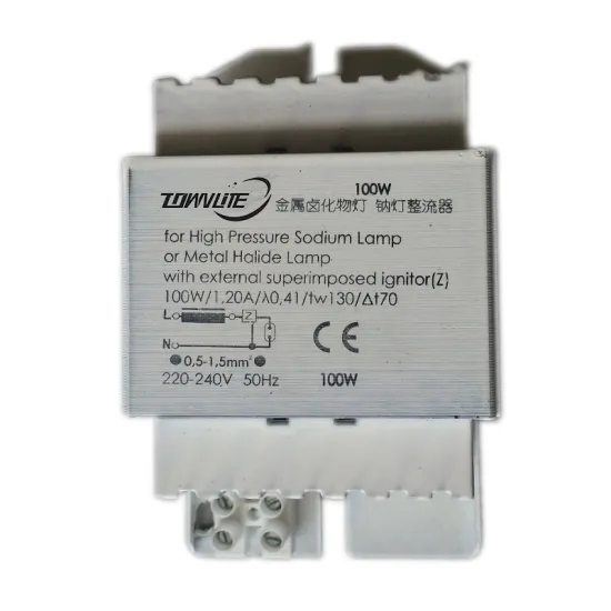 Factory Sale: 2021 New Metal Halide Ballast for 100W Metal Halide/Sodium Lamps
