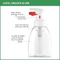 8.5 Ounce Foaming Soap Dispenser Pump Bottle Clear