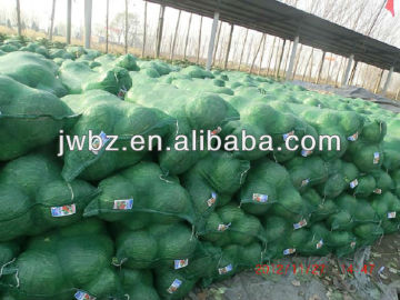 PE raschel mesh sacks for packing vegetable