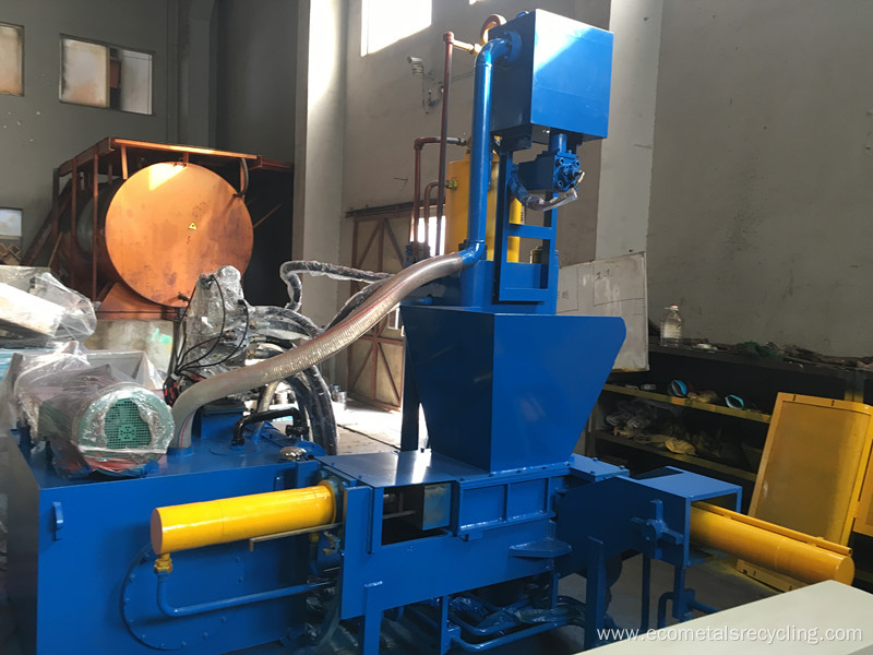 Automatic Aluminum Shavings Turnings Block Making Machine