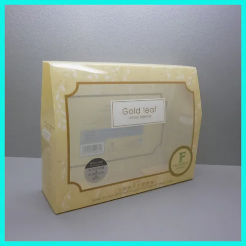 Yiwu cheap custom good quality PP plastic twill transparent clear underwear packaging boxes