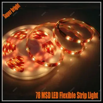 78 SMD LED Flexible Strip 7500K Super bright-Yellow